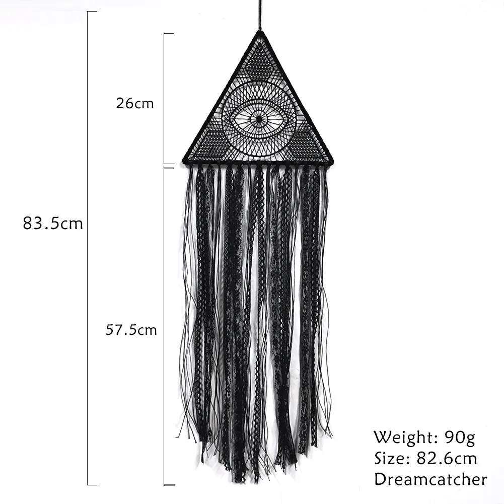 

Nordic Evil Eye Dream Catcher Home Room Decor black Room Decoration For Farmhouse College Dorm Wind Chimes Gift