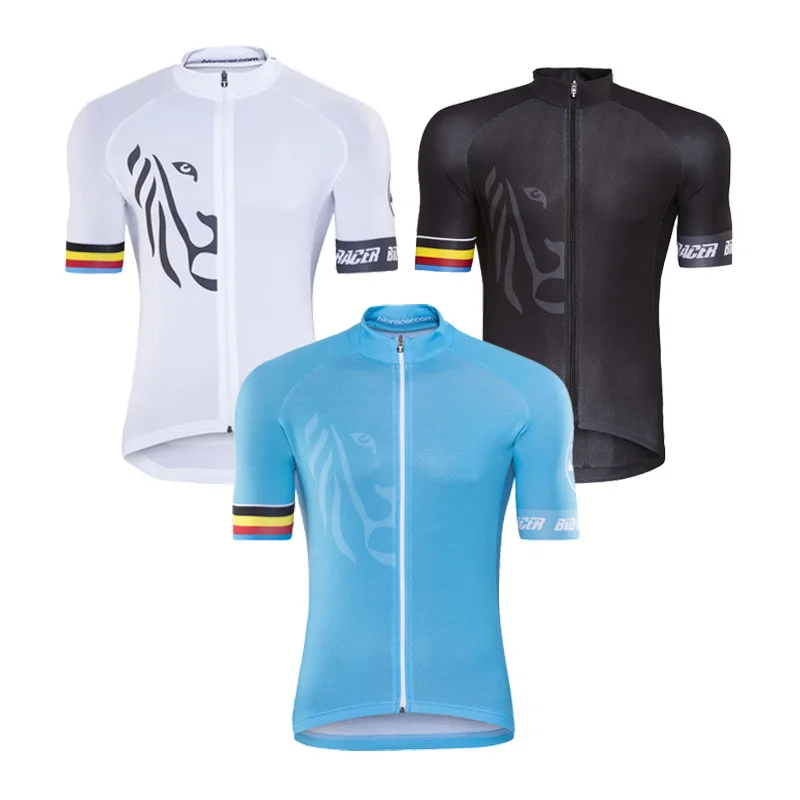 Одежда велосипедная мужская с коротким рукавом профессиональная одежда для