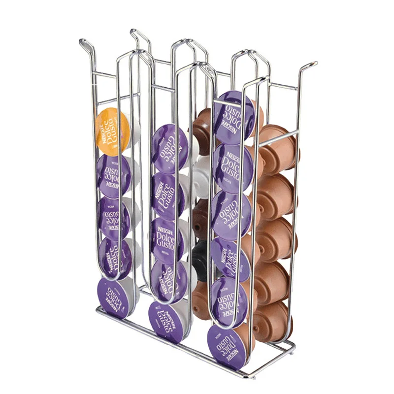 Железный хромирование стенд Дисплей стеллаж для выставки товаров combinacapsule