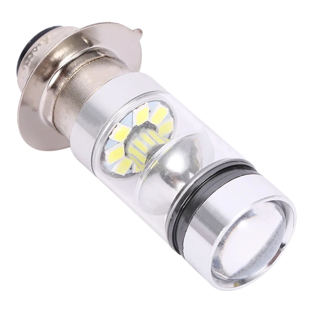 BA20D H6 100W LED Motorcycle Bike Moped Scooter ATV Headlight Bulb White 6000K Motorbike DRl Daytime Light |