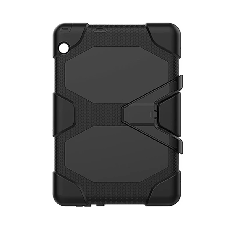 

Tablet Protective Cover, Detachable Base Bracket Anti-Vibration Cover Rubber Support Shell Bag For Huawei Mediapad T5