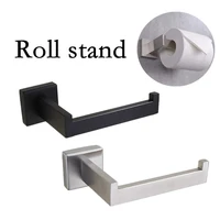 2 colors creativity simple home bathroom stainless steel wall mounted punch free paper roll holder