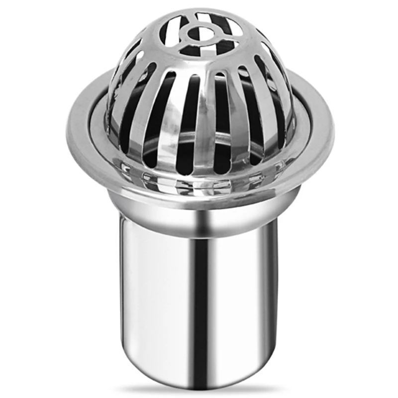 Practical Boutique Stainless Steel Balcony Roof Large Displacement Anti-Blocking Floor Drain Outdoor Rain Bucket Drainage | Обустройство