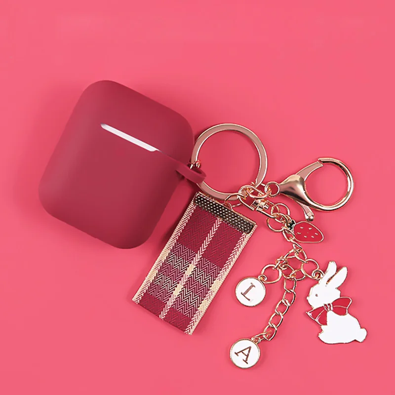 Силиконовый чехол с мультяшными собаками и кроликами для Apple Airpods аксессуары