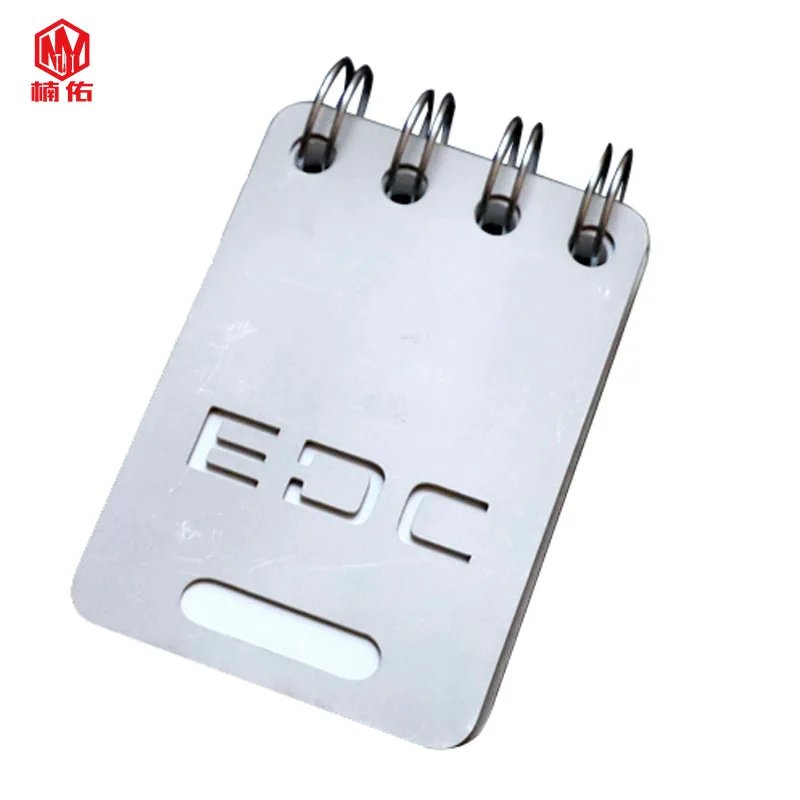 

Titanium Alloy Waterproof Notebook Outdoor Portable Stone Powder Waterproof Paper EDC Notebook