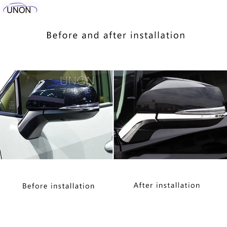 Car Styling Stickers For Toyota RAV4 RAV 4 2019 5th Accessories Stainless Steel Rearview Mirror Trims | Автомобили и мотоциклы