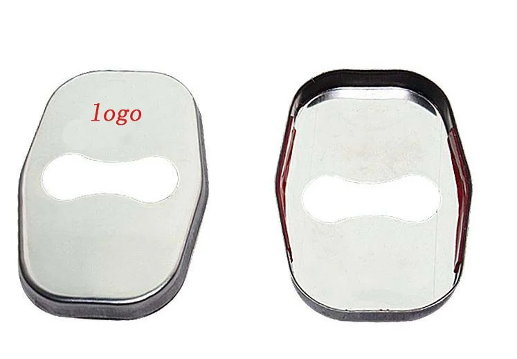 5 sets Door Lock Protective Cover For Peugeot 206 207 307 308 3008 407 408 508 Citroen C2 C3 C4 picasso C4l Car Decals Styling | Автомобили