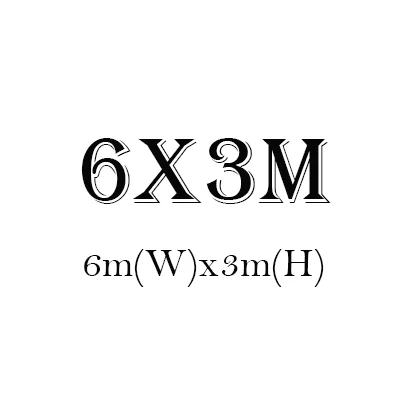 2x2/3x2/3x3/6x 3M Сосулька Светодиодный Сказочный светильник, Рождественская гирлянда, светодиодный светильник-Гирлянда для улицы, свадьбы, дня рождения, вечеринки, сада - Испускаемый цвет: 6x3