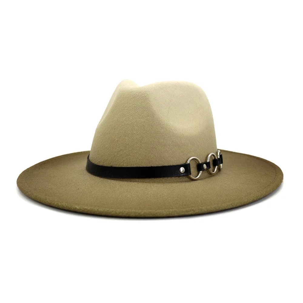 QBHAT Европейская Американская Британская Стильная шляпа с большими полями