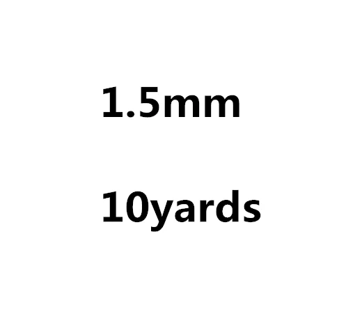 1.5mm 0,5 мм 0,8 мм 1 мм 1,5 мм 2 мм черный вощеный шнурок веревка вощеная нить веревка шнур ремень Ожерелье Веревка для изготовления ювелирных изделий - Цвет: 1.5mm
