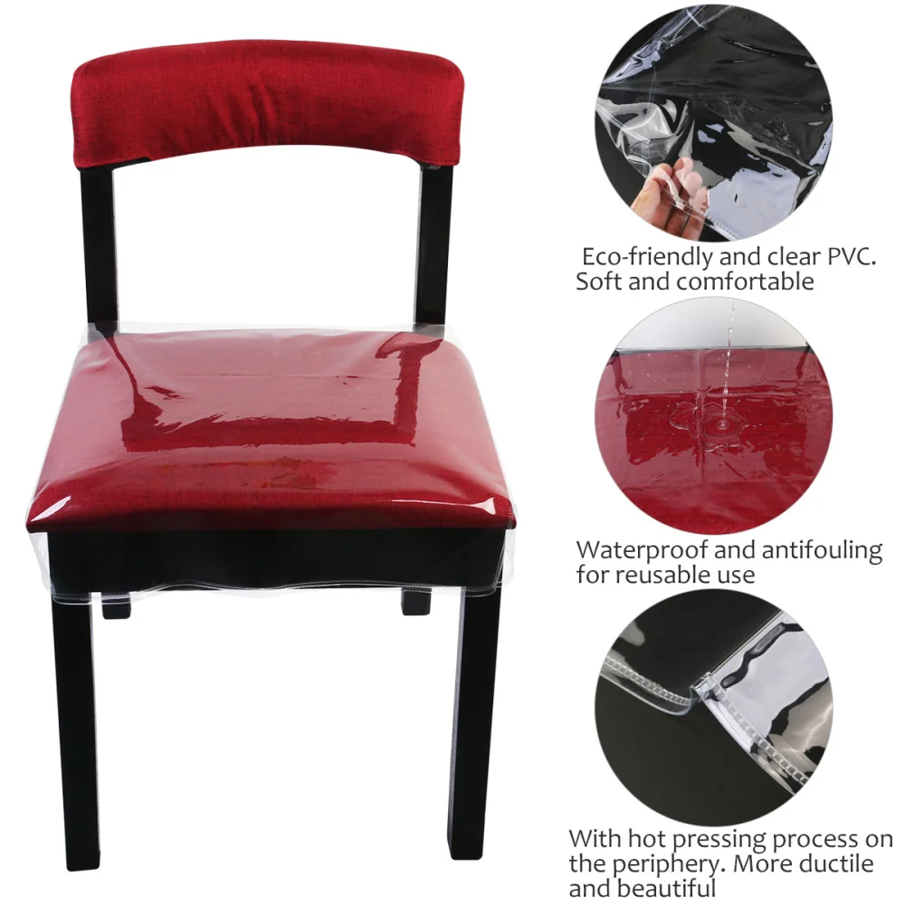 

OULII 2pcs Chair Protectors Fits Chairs to 16-21 Inch