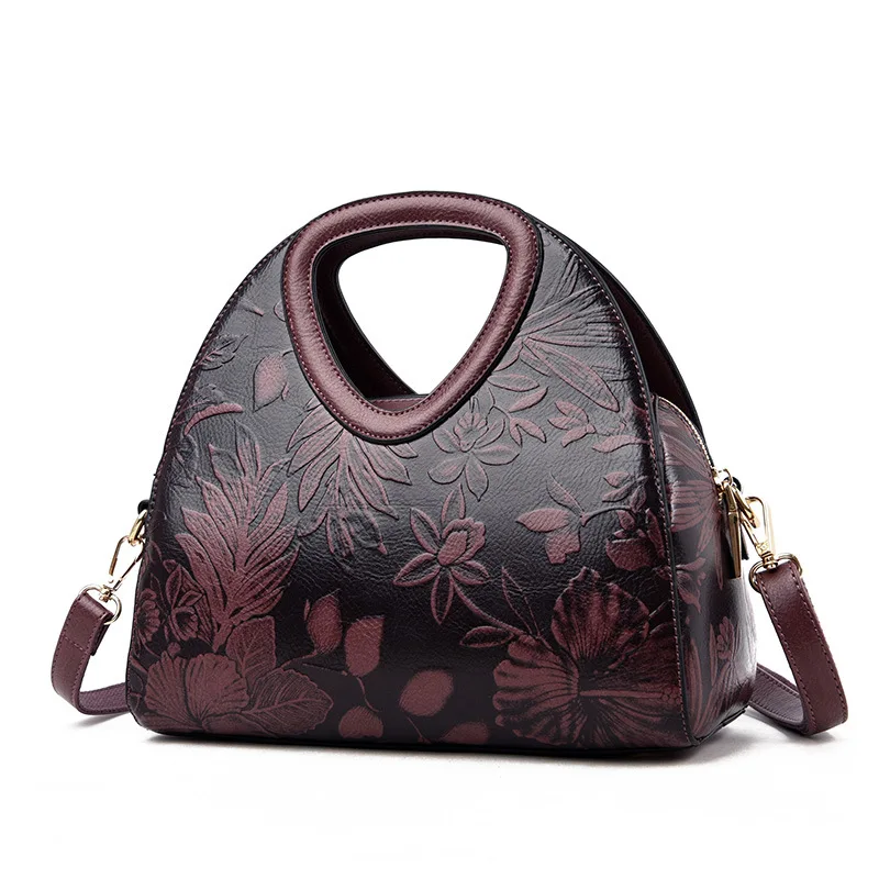 

Free Shipping PU Leather Good quality Embossed Women's Bags New Fashion Retro Women Handbag Diagonal Cross Bag.