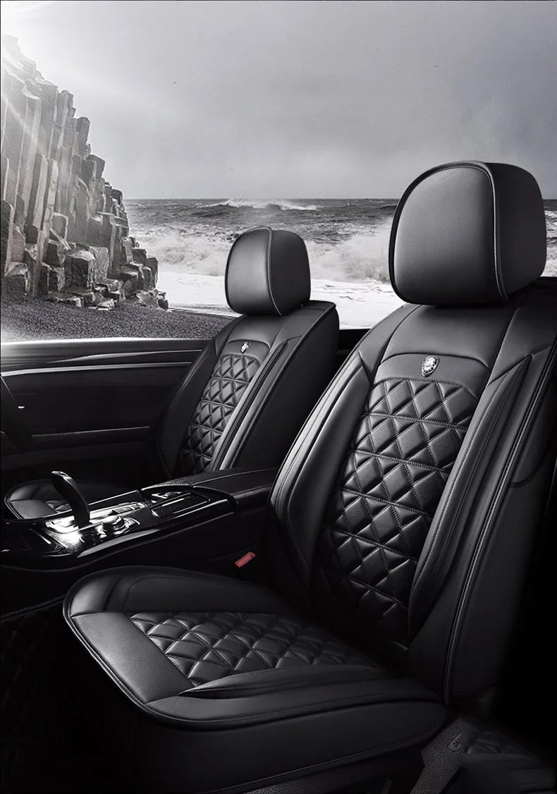 Leather Car seat cover for CHRYSLER 200 300 grand voyager Pacifica PT Cruiser Sebring Town and Country Rolls-Royce Ghost cushion