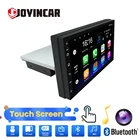 Автомагнитола JOYINCAR, 1DIN, 7 дюймов, Android 10, сенсорный экран 1080P, регулируемый радиоприемник, четырехъядерный процессор, GPS-навигация