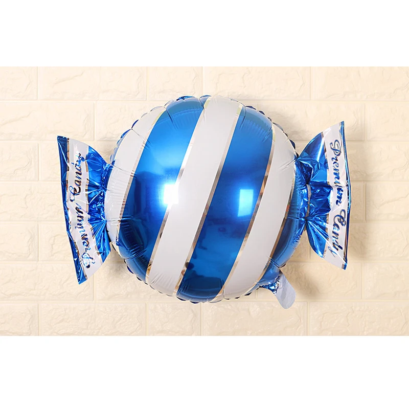 48*65 см милые разноцветные шары в форме конфет из фольги украшения для вечеринки