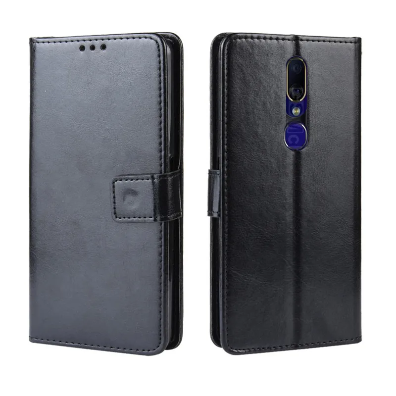 OPPO K1 F11 Pro F5 F7 F9 A5 A3S A59 F1S A83 A3 R9s R11s плюс R17 найти X Realme X Lite 3 Роскошный кожаный футляр со слотом для карт Чехлы С Откидывающейся Крышкой в виде записной книжки