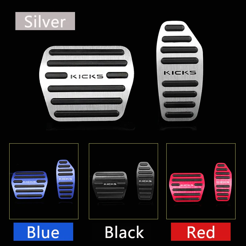 Алюминиевые автомобильные педали акселератора тормозные колодки чехол Обложка