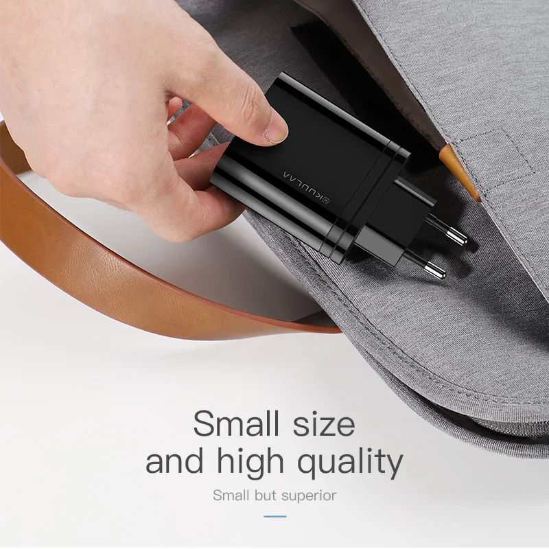 

KUULAA USB Charger 36W Quick Charge 4.0 PD 3.0 USB Type C Fast Charger For iPhone Xiaomi Portable Mobile Phone Charger Adapter