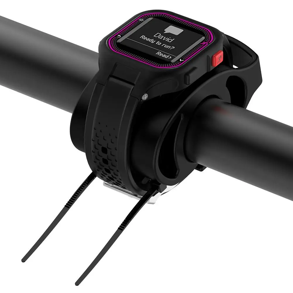 Силиконовое крепление для часов на руль велосипеда держатель Garmin Approach s1 s3 Fenix