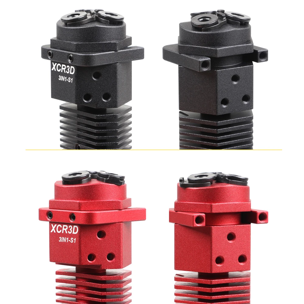 3dsway 3d printer parts 3 in 1 out hotend kit switching color 0 41 75mm filament j head hotend for titan mk8 orbiter extruder free global shipping
