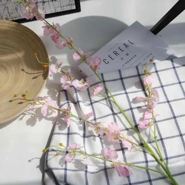 JUNSUM Шелковый цветок танцующая леди Орхидея искусственный онцидий гостиная