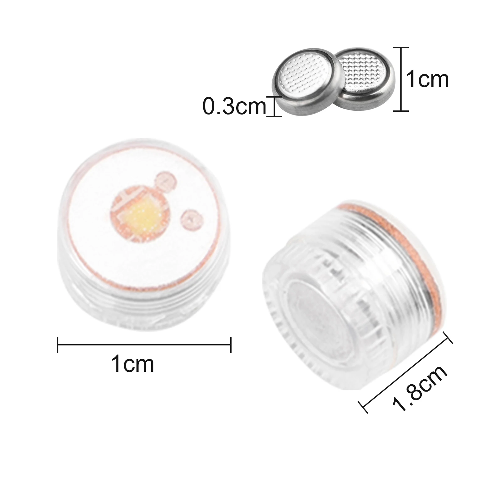 Mini Drone Compact and light weight Night Flight Strobe Lamp LED with battery Signal Flash Light For DJI Mavic Air 2 | Электроника