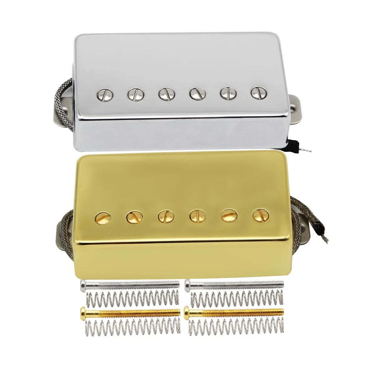 FLEOR 1 шт. Alnico 5 хамбакер пикап электрогитара LP гитара Запчасти шейный или мостовой