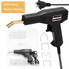 Ручные пластиковые сварочные машины, 50 Вт, инструменты для ремонта бампера автомобиля, гаражные инструменты, горячие степлеры, степлер, машина для ремонта ПВХ, сварочный инструмент