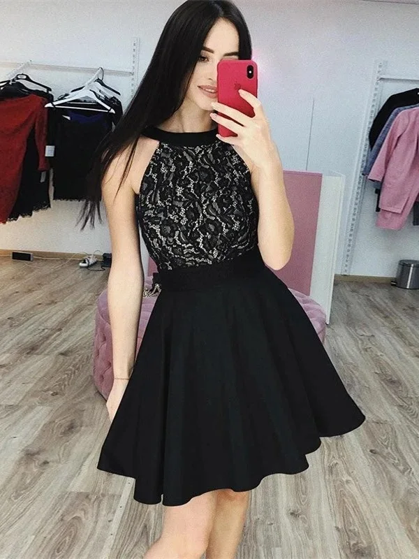 YiMinpwp черные коктейльные вечерние платья украшение открытая спина короткое