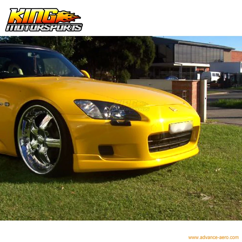 Подходит для 00 03 Honda S2000 2Dr AP1 T R Уретановый передний бампер спойлер 01 PU Корпус