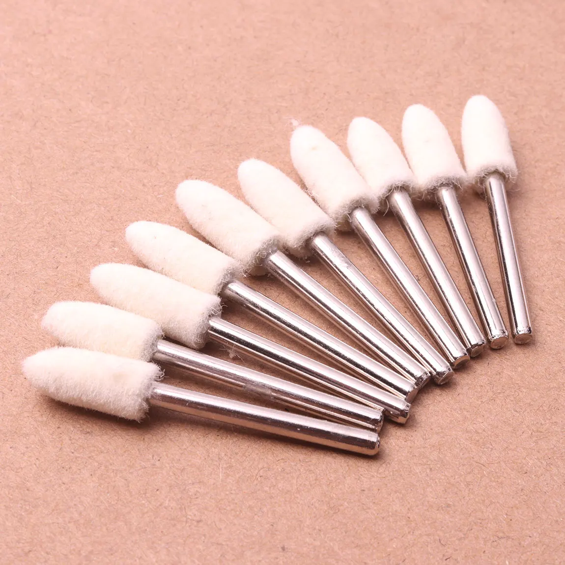 CHEERBRIGHT Шлифовальные диски из шерстяного войлока 4*3 мм для Dremel