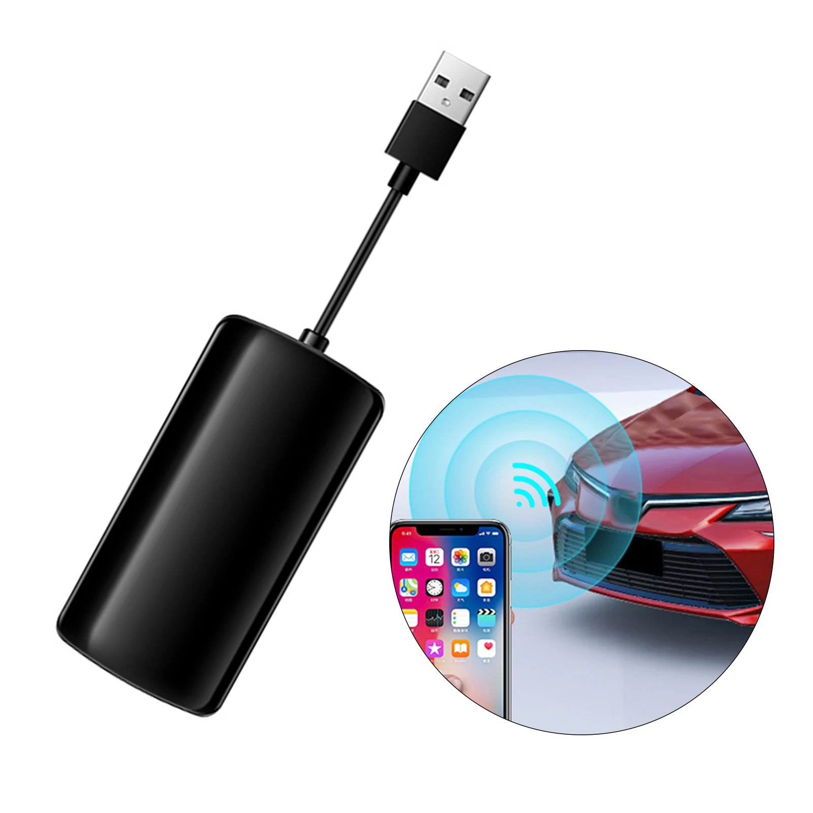 

Автомобильный беспроводной USB-адаптер с поддержкой Android 4.4.2 и выше для AutoKit App для автомобильной радиосистемы