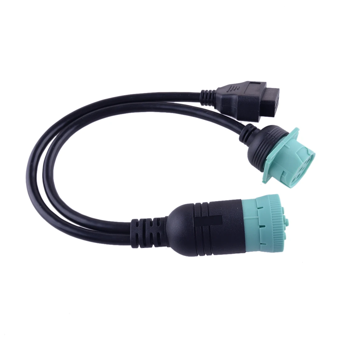 

Автомобильный разветвитель кабеля OBD2 для грузовика, переходник, соединительные аксессуары, подходит для J1939, 9-контактный штекер-гнездо и 16-...