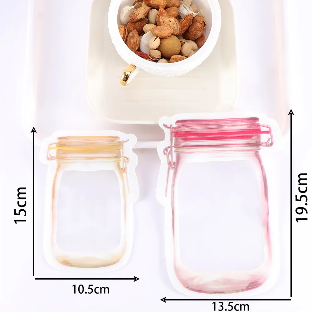 10 шт. пластиковые пакеты для хранения в форме бутылки | Дом и сад