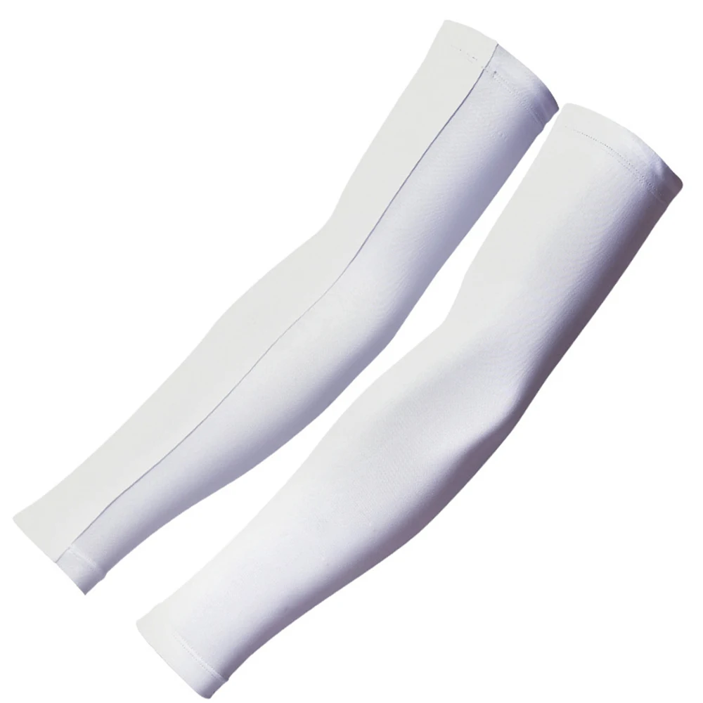 

1 Pairs Unisex Cooling Arm Sleeves Cover Cycling Running Sport UV Sun Protection Outdoor Men Nylon Cool Arm Sleeves