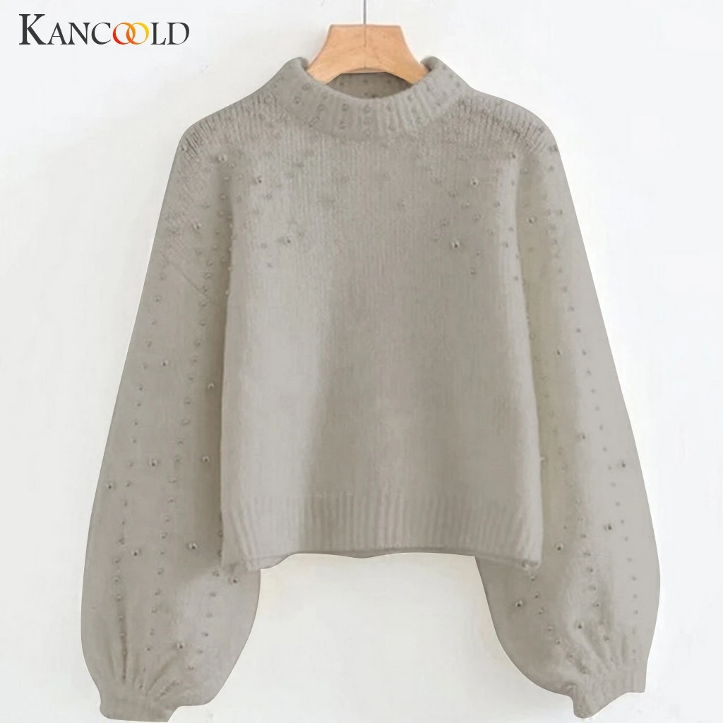 KANCOOLD 2019 Женский вязаный свитер модный Повседневный корейский стиль женский