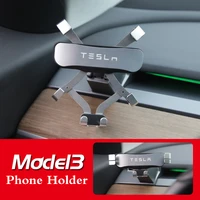 car phone holder mount stand gps navigation display bracket for tesla model 3 2016 2017 2018 2019 2020 car interior accessories