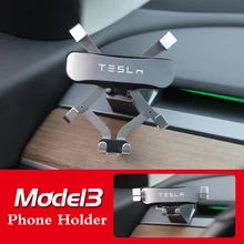 Car Phone Holder Mount Stand GPS Navigation Display Bracket For Tesla Model 3 2016 2017 2018 2019 2020 Car Interior Accessories