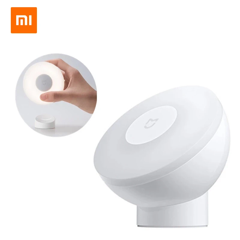 Оригинальный ночник Xiaomi Mijia 2 поколения вращающийся на 360 градусов двойная