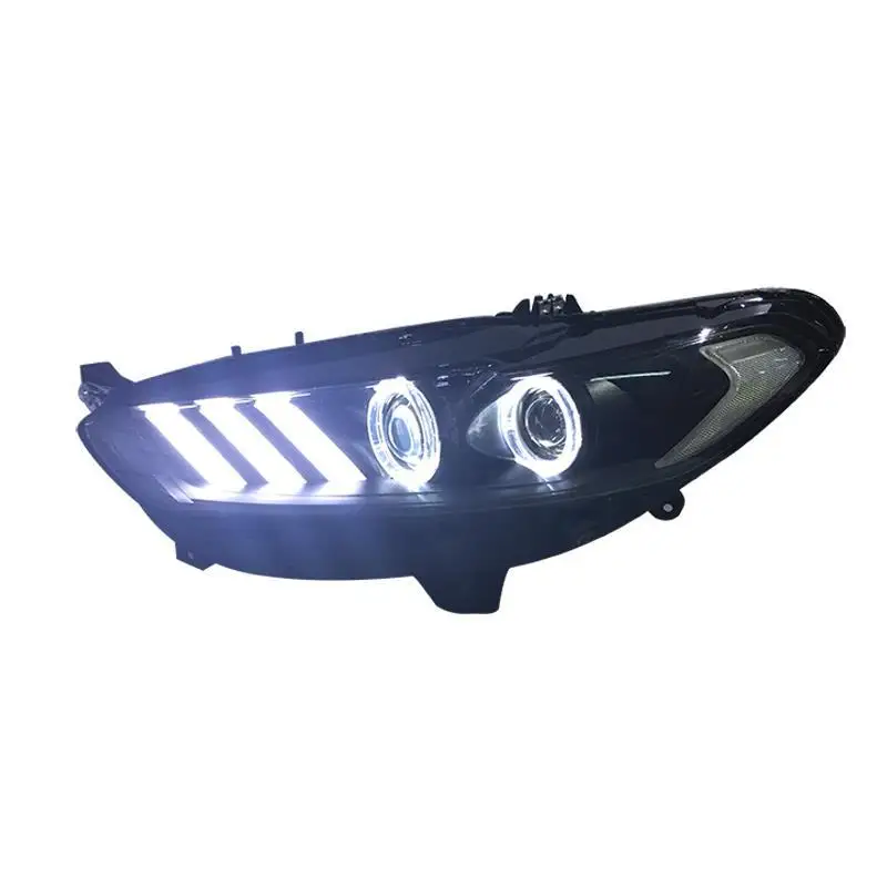 Drl Luces Para Auto Assessoires светодиодные боковые поворотники Automovil фары Задние Автомобильные фары в сборе 13 14 15 16 для Ford Mondeo