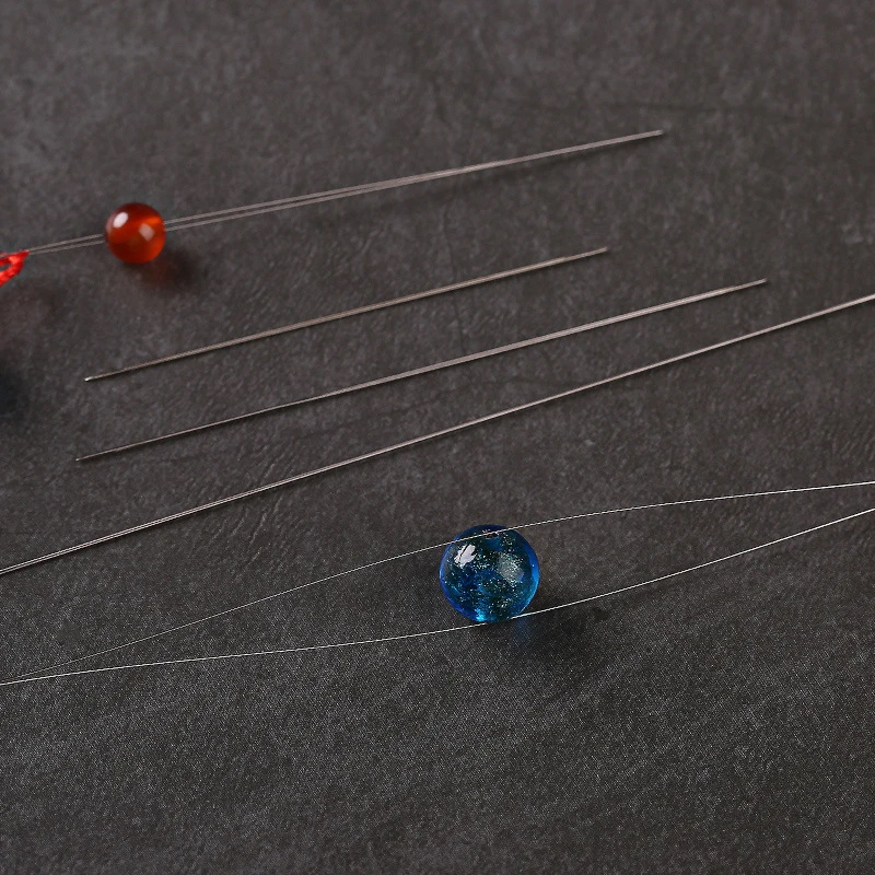 5 шт. игла для бисероплетения из нержавеющей стали шнур нитей сделай сам булавки