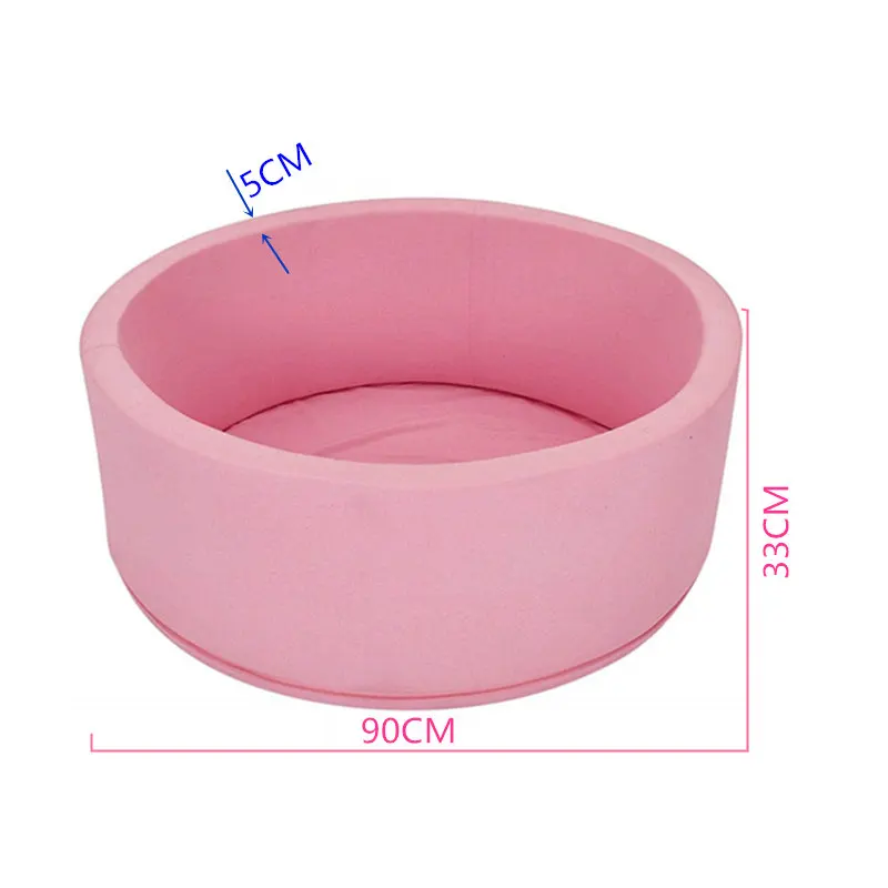 Бассейн ALWAYSME детский мягкий удобный для использования в помещении шарики игры