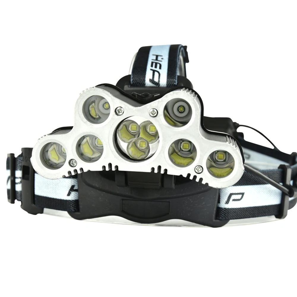 

2501-B 9 head lamp black with USB cable