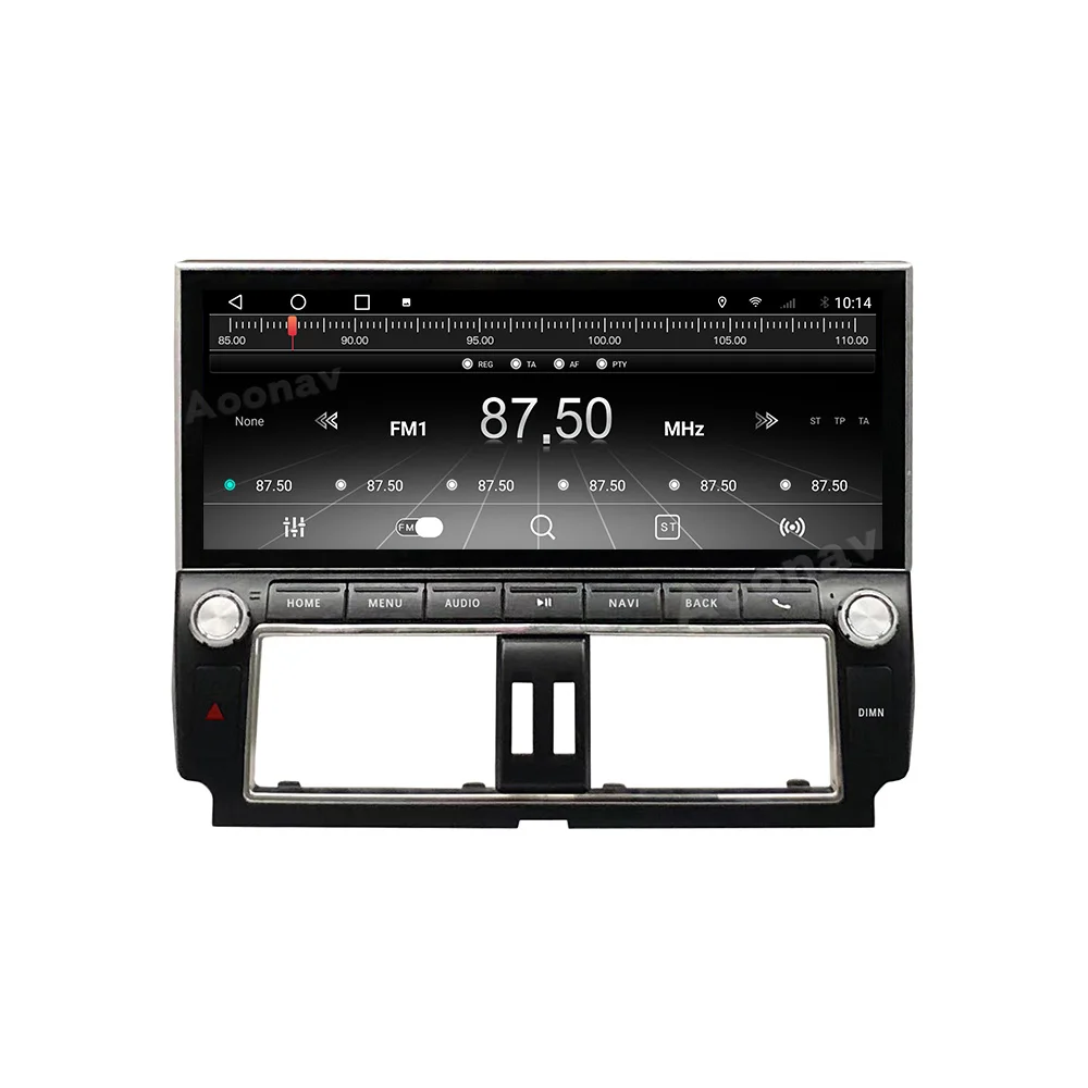 128G 2 din Android car radio For Toyota Prado 2010-2017 GPS navigation DvD player multimedia Stereo receiver Head Unit | Автомобили и