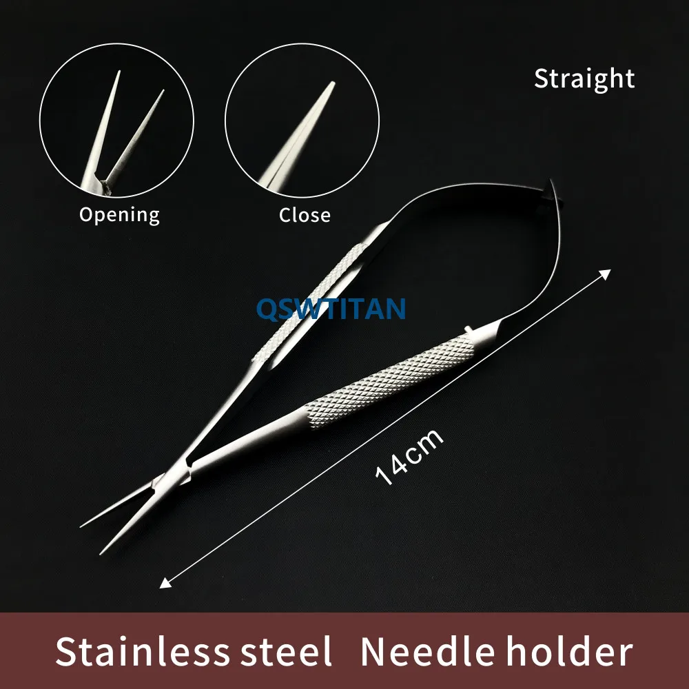 Держатели для игл из нержавеющей стали офтальмологический Пинцет хирургические