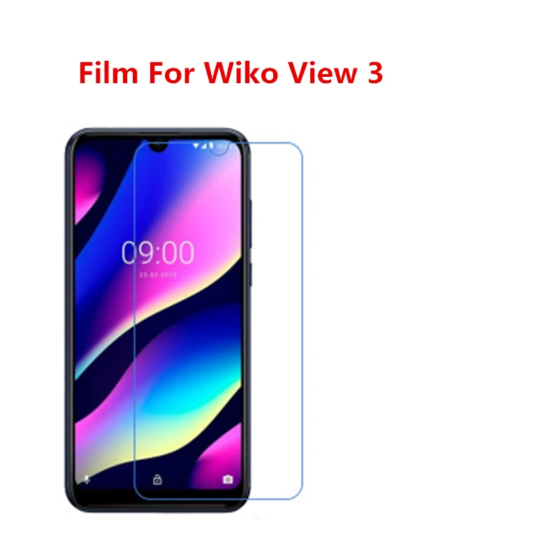 1/2/5/10 шт. ультратонкая прозрачная защитная пленка для HD ЖК-экрана с тканевой пленкой для очистки для Wiko View 3.