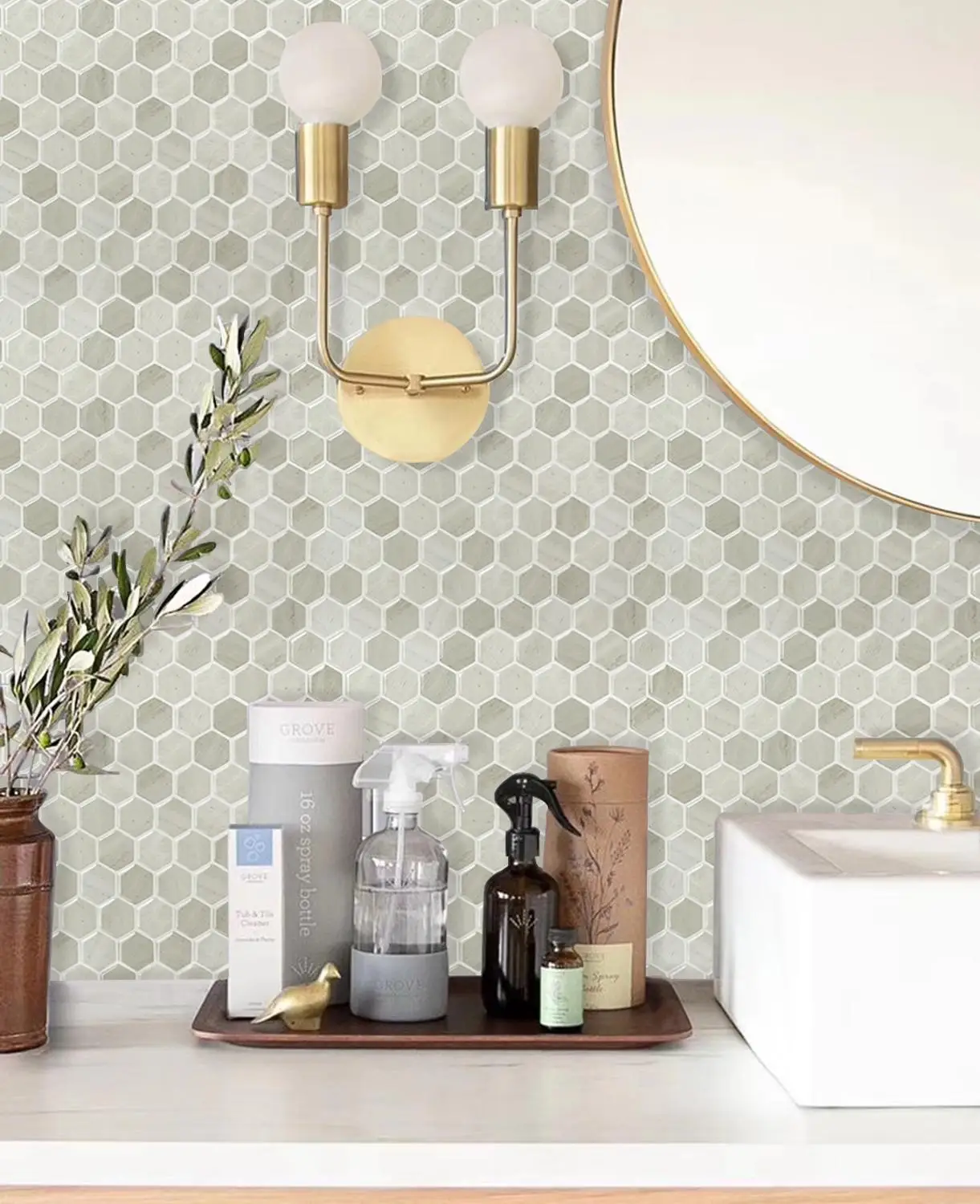 Настенная 3d Бумага easytile настенное украшение с Христом шестигранные