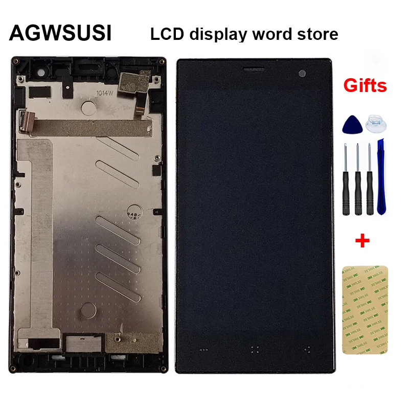 ЖК дисплей и сенсорный экран для Zera S Rev.S с дигитайзером в сборе корпусом|Экраны