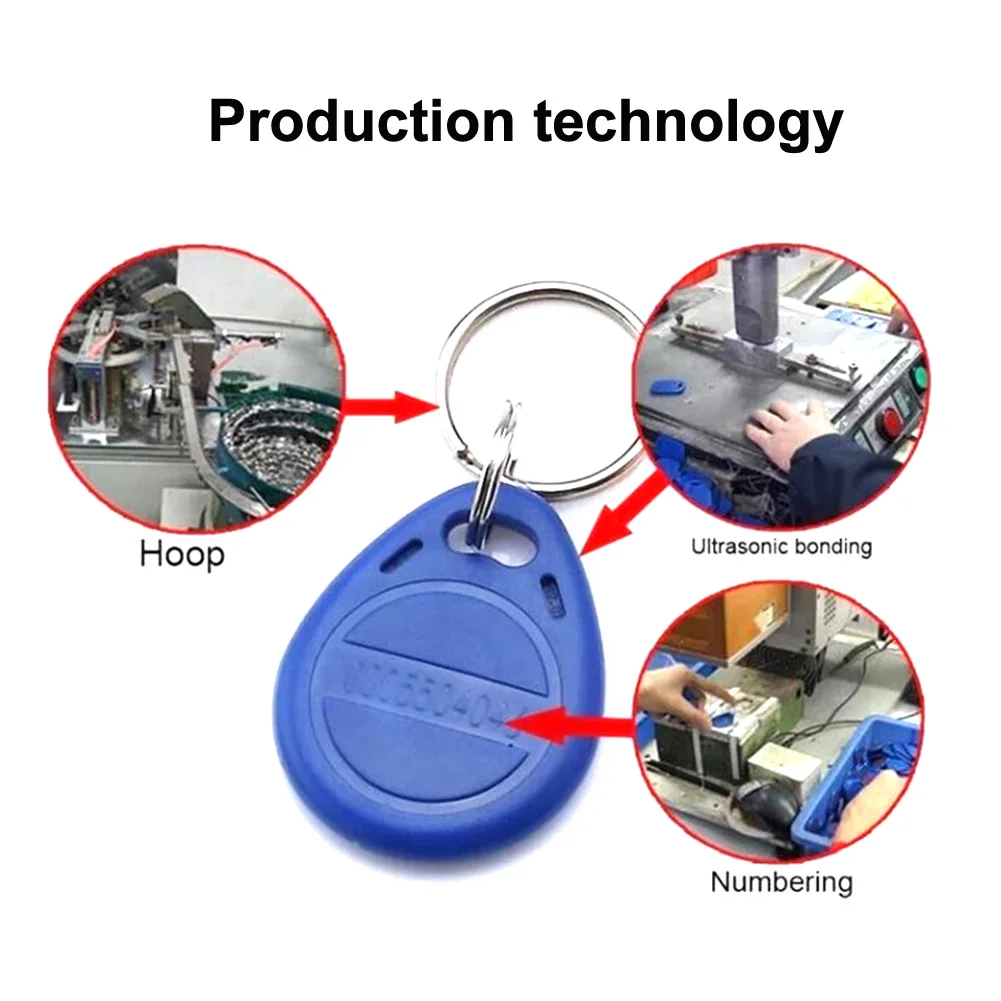 Контроль доступа с 10 брелоками домашняя система безопасности для дверного замка