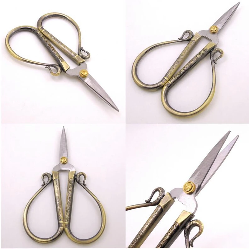 Ножницы из нержавеющей стали для ручной работы золотые швейные изделия